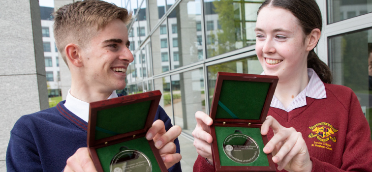 Young Economist of the Year 2022 Winner- Grace Keaveney, Runner- Up- Tom Knoblauch 